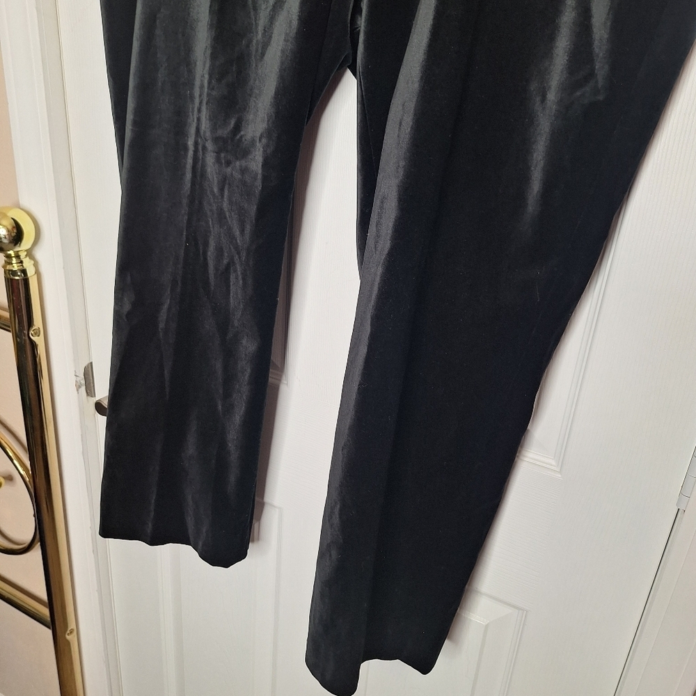 J Crew Kate Straight Leg Velvet Pants NWT Size 20 - Picture 4 of 10